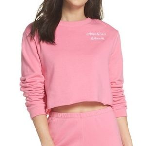 NWT Make + Model Cropped Sweatshirt